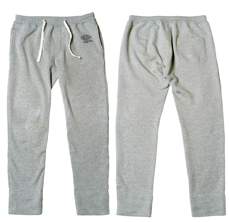 The SWEAT 吊裏毛スウェットパンツ
