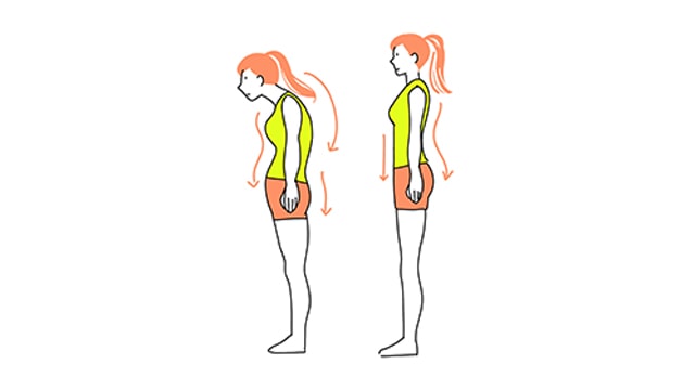 お尻の筋肉を保つ 日常生活で意識する姿勢と歩き方 B V D