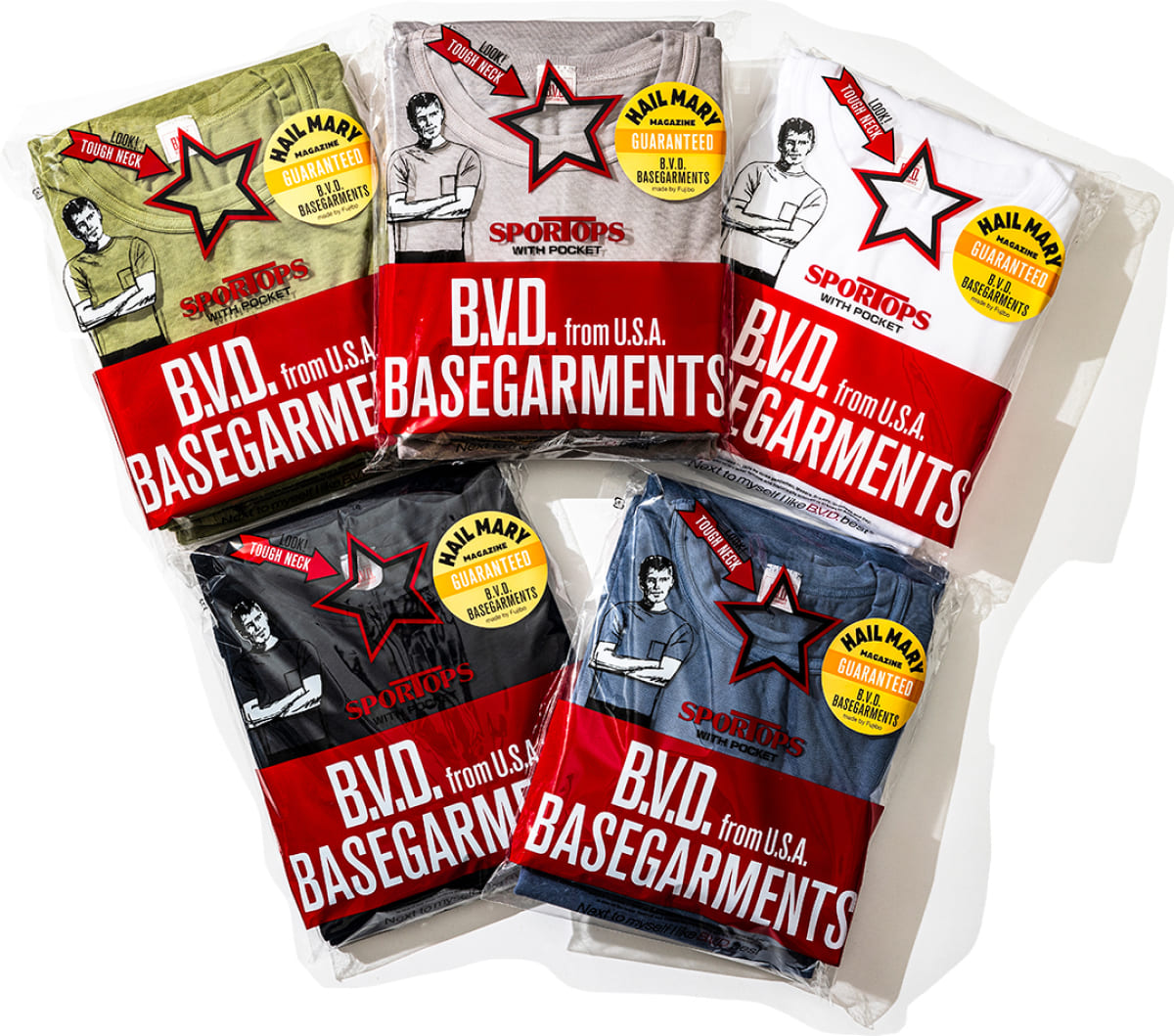 B.V.D. from U.S.A. BASEGARMENTS