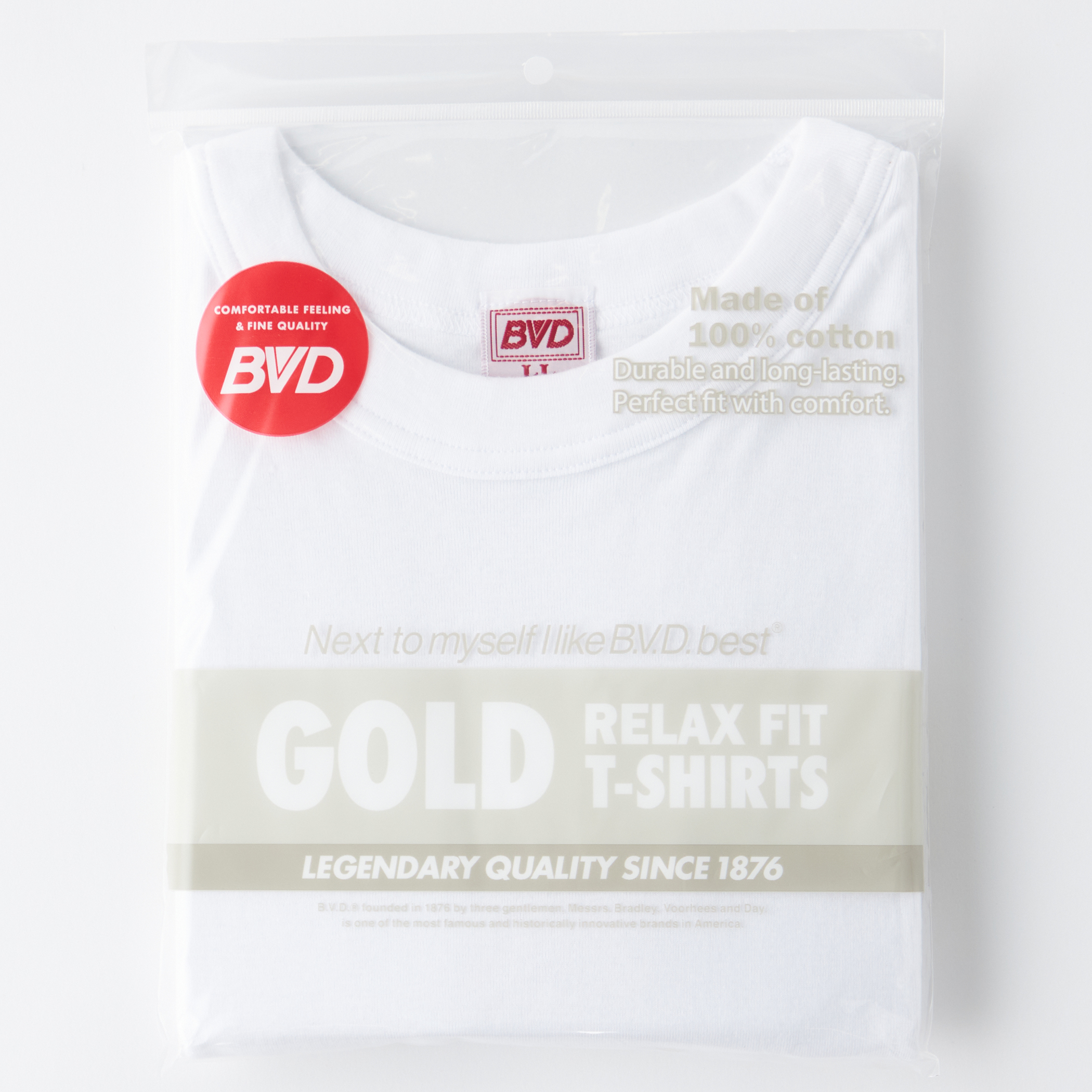 GOLD RELAX FIT T-SHIRTS 着用イメージ