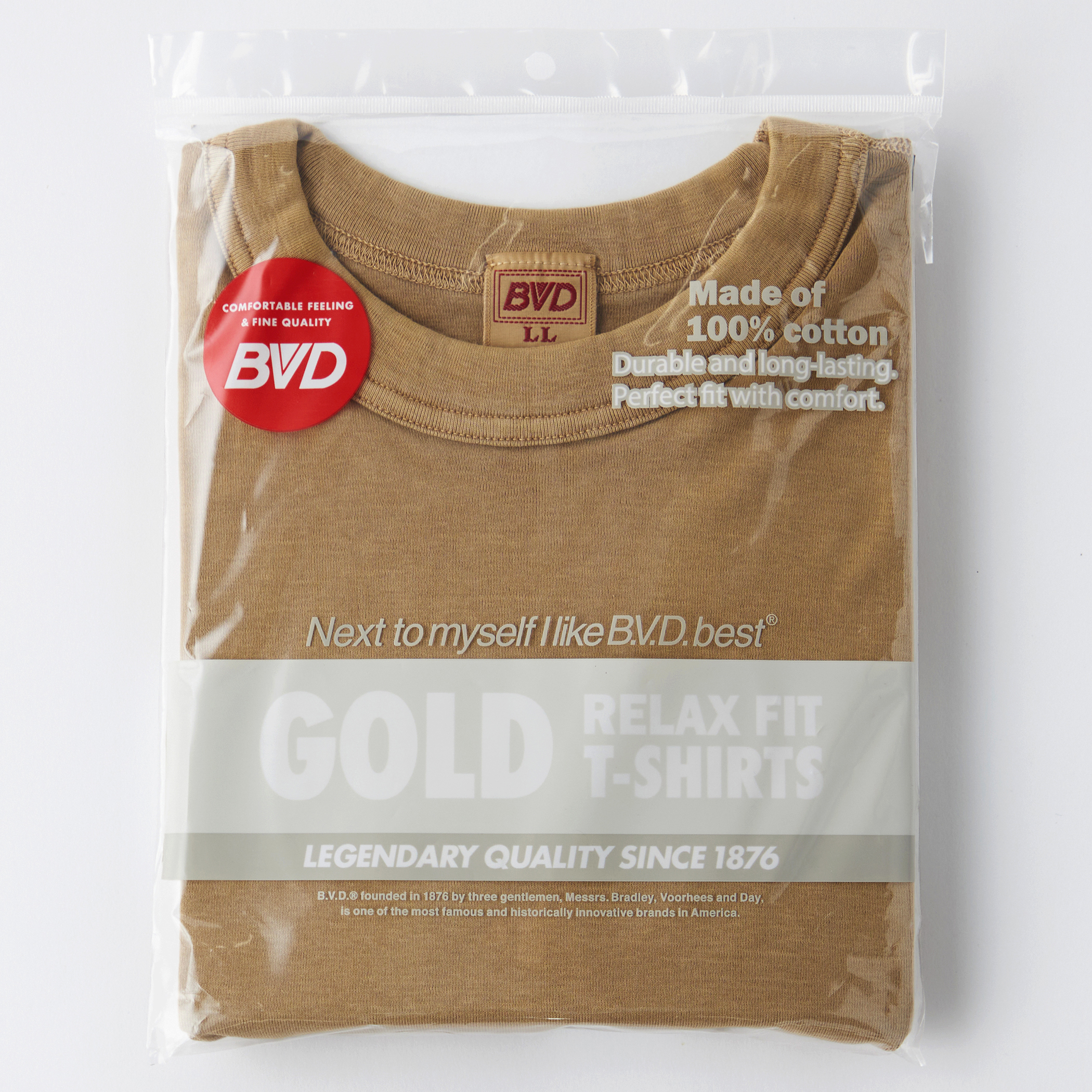 GOLD RELAX FIT PIGMENT T-SHIRTS GRAND CANYON BROWN 着用