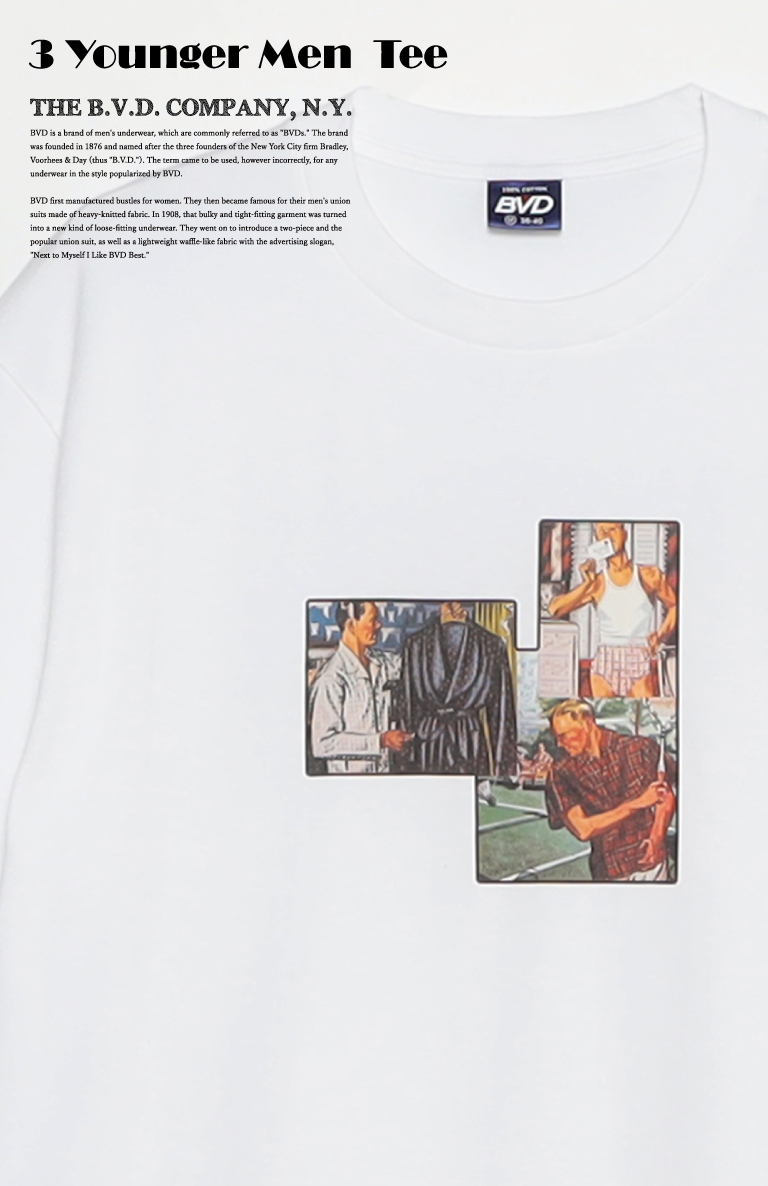 3 YOUNGER MEN TEE